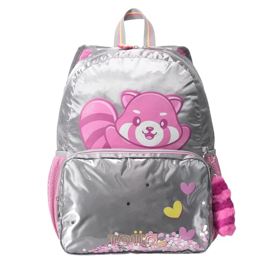 Mochila Totto Minimalist M de color gris