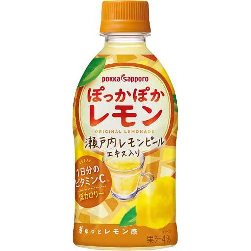 ポッカサッポロ 【HOT用】ぽっかぽかレモン 350mlペットボトル×24本入 ポッカサッポロ 【HOT用】ぽっかぽかレモン 350mlペットボトル×24本入