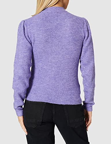 PIECES Pccana LS Maglia a collo Alto Pullover