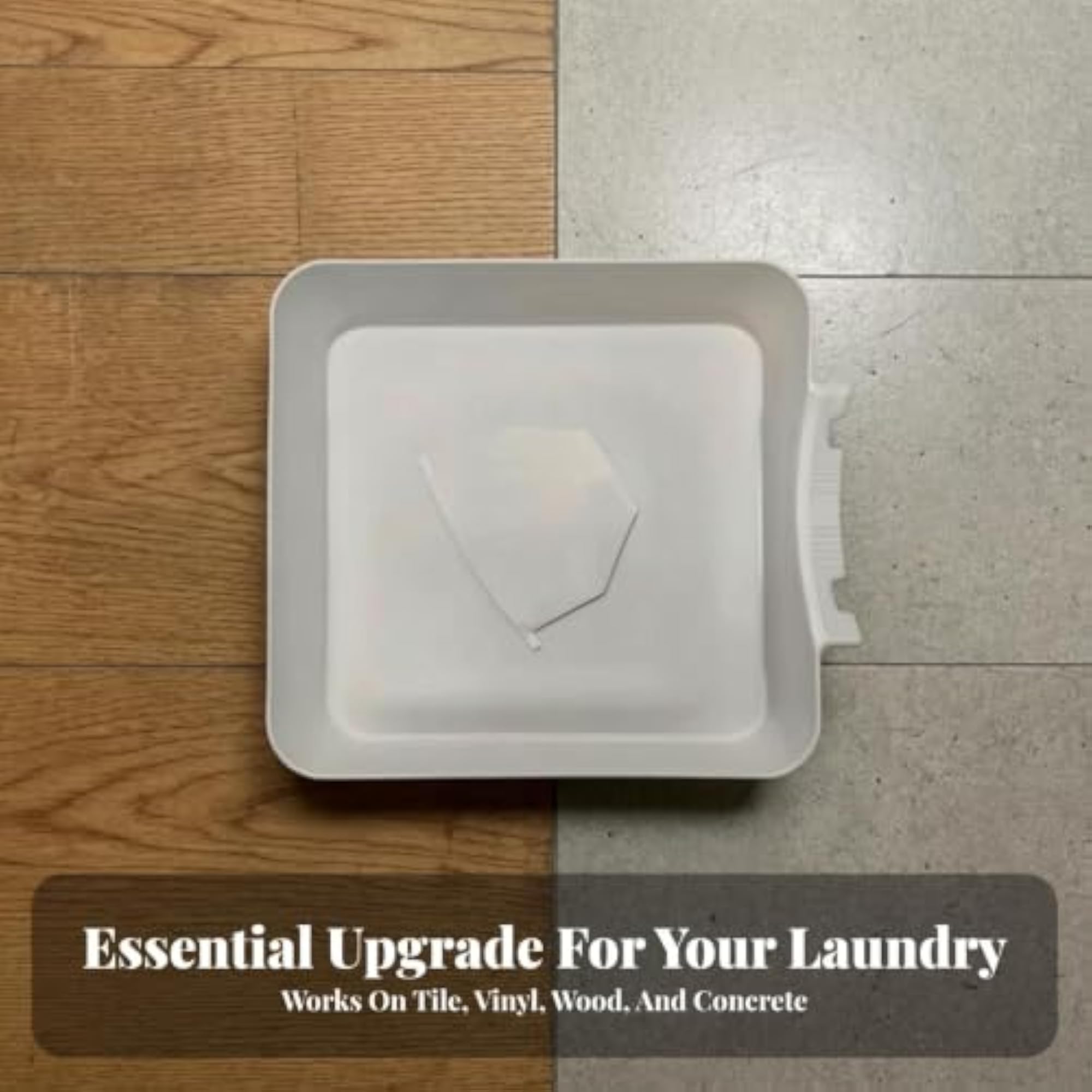 2pc Laundry Machine Drip Pan Set