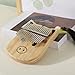 TIDTALEO Portable 17-Key Thumb Piano Kalimba for Beginners, Pig-Shaped Finger Instrument, Compact and Practical Music Gift for Travel and Learning