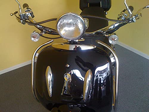Casabike Roller Sturzbügel L und R Schutzbügel Frontrahmen Retro Motorroller Scooter Nova