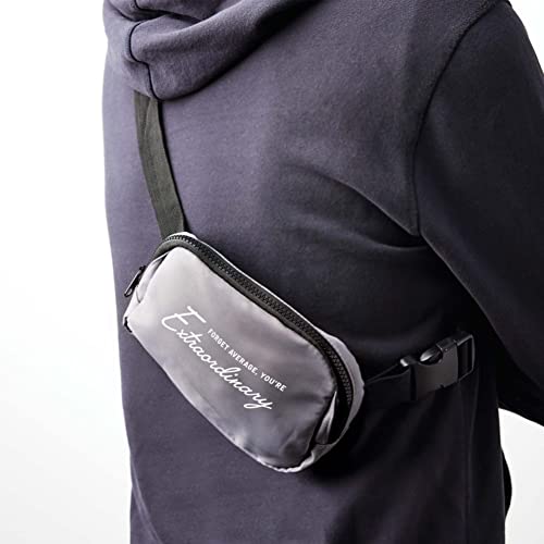 Cheersville Anywhere Belt Bag - Extraordinary - Grey - Employee Appreciation Thank You Gifts Thankful #TOP3