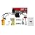 110V Lift Electric Hoist Crane Remote Control Power System, Electric Hoist Zinc-Plated Steel Wire Overhead Crane Garage Ceiling Pulley Winch w/Emergency Stop Switch+2 Straps (220lbs)