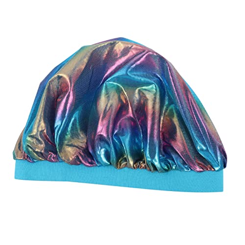 WRITWAA Gorro De Ducha Elástico Para Mujeres Sombrero Ancha Tapa De Ducha De Spa y Sombrero Para Cuidado
