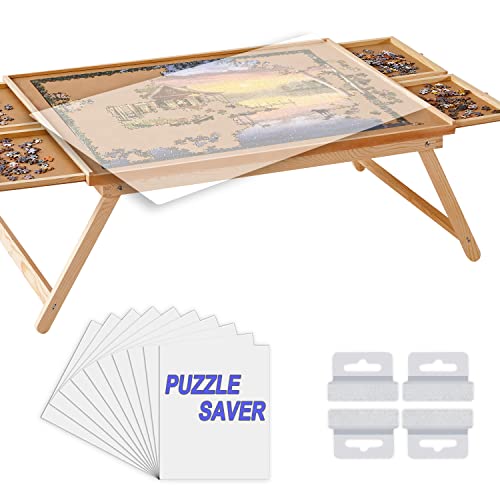 Best Jigsaw Puzzle Table In 2022 The Perfect Gift For Puzzle Lovers