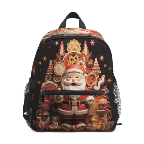 Sac d'école maternelle Père Noël pour la rentrée de votre tout-petit