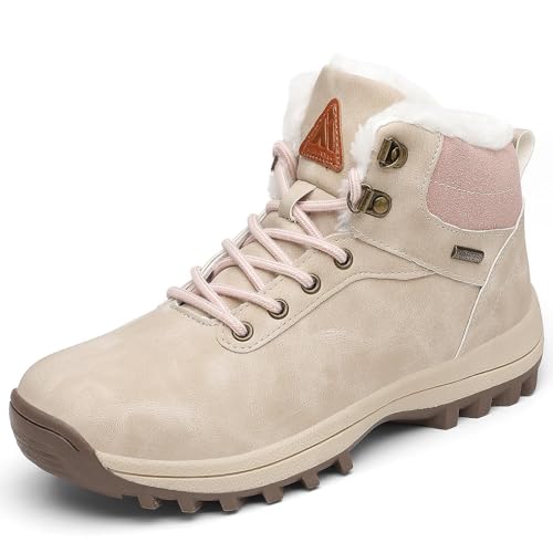 Mishansha Botas Mujer Invierno Botines Hombre Impermeables Botas de Nieve Botines Forradas Botas de...