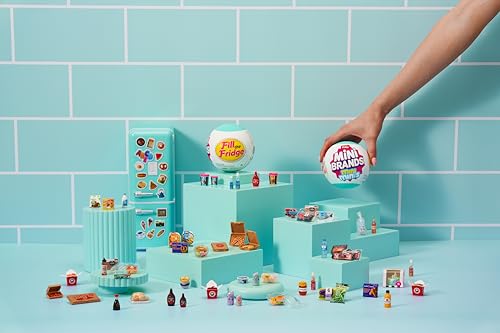 Image of Mini Brands Fill The Fridge Mini Minis Series 1 by ZURU, Collectible Miniature Toy, (2 Capsules)