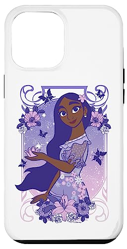 Coque iPhone 12 Pro Max Disney Encanto Isabella Floral en silicone durable protecteur