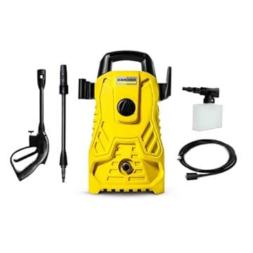 Kärcher Lavadora de Alta pressão Compacta 1500 PSI/Libras 1200W 300L/h com Aplicador de Detergente e Lança Regulável 127v