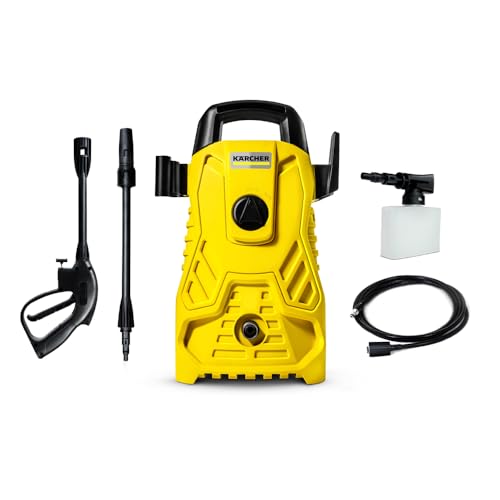 Kärcher Lavadora de Alta pressão Compacta 1500 PSI/Libras 1200W 300L/h com Aplicador de Detergente e Lança Regulável 220V
