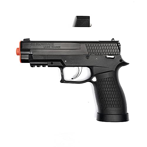 Blowback Laser Trainer System - Ultra-Realistic Training Hand Gun With Real Recoil - Includes Target For Dry Fire Shooting Practice - 9Mm Pistol For Indoor Firearm Range Shooting - Perfect Mens Gifts #TOP5