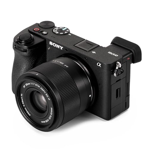 Image of VILTROX 35mm f /1.7 E-Mount Lens 35mm F1.7 Large Aperture APS-C STM Auto Focus Prime Lens Compatible with Sony E-Mount Cameras A6700 A6600 A6500 A6400 ZV-E10 A7C A7RII A7SII A7II A7RIII A9 A1 ZVE1