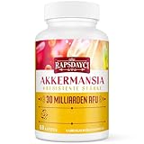 30 mil millones de AFU Akkermansia Muciniphila probiótico, una Akkermansia viva para Mujeres & Hombres, Suplementos para la salud Digestiva y Intestinal (60 Unidad (Paquete de 1))