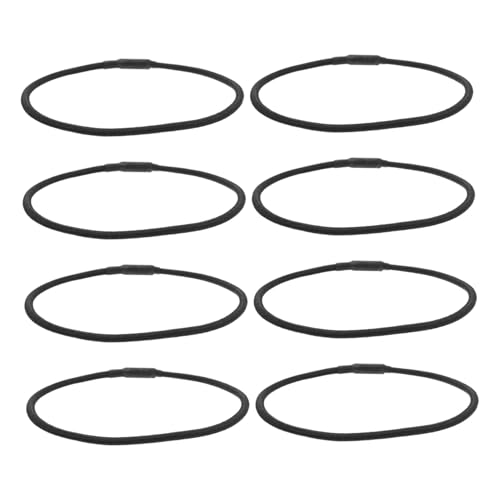 HONITANO 8 Pezzi Bande Elastiche di Ricambio per Supporto Microfono Anelli in Gomma Antivibrazione per Microfoni Condensatore e Boom Mic Supporto Stabile Antishock per Registrazioni Audio