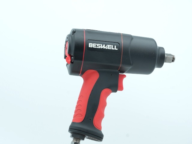 1/2-Inch Air Impact Wrench, Pneumatic Tool with 1180 Ft-Lbs Nut