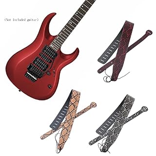 Rebellious Sangle de guitare basse et électrique en cuir de 7,9 cm de large, sangle de guitare basse, sangle réglable vintage réglable - Les Beatles, Paul McCartney, John Lennon, RIngo Starr, George Harrison Rebellious Sangle de guitare basse et électrique en cuir de 7,9 cm de large, sangle de guitare basse, sangle réglable vintage réglable – Image 3