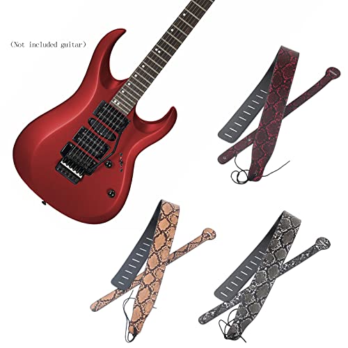 Rebellious Sangle de guitare basse et électrique en cuir de 7,9 cm de large, sangle de guitare basse, sangle réglable vintage réglable - Les Beatles, Paul McCartney, John Lennon, RIngo Starr, George Harrison Rebellious Sangle de guitare basse et électrique en cuir de 7,9 cm de large, sangle de guitare basse, sangle réglable vintage réglable – Image 4