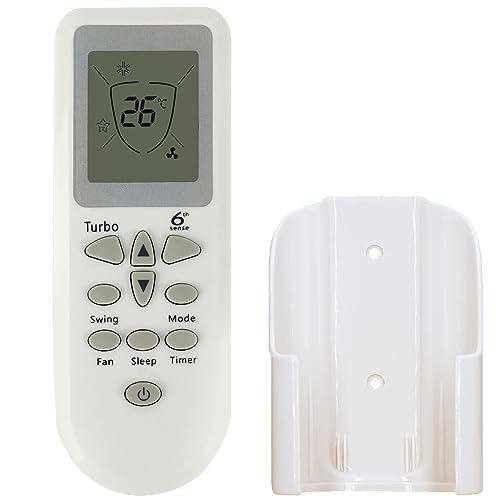 Replacement Remote Control for AIRO Comfort AIRO-AirCond-14K AIRO-AirCond-8K ‎AC08MWS ‎AC10MWS ‎AC12MWS ‎AC14MWS Portable Air Conditioner