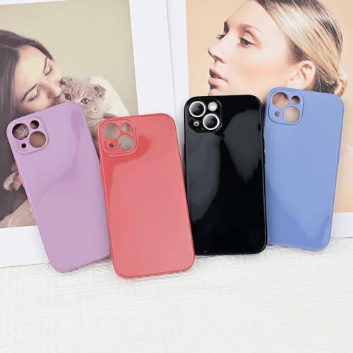 Coque iPhone 15 Plus fine et ultra légère en TPU rouge protecteur - 7