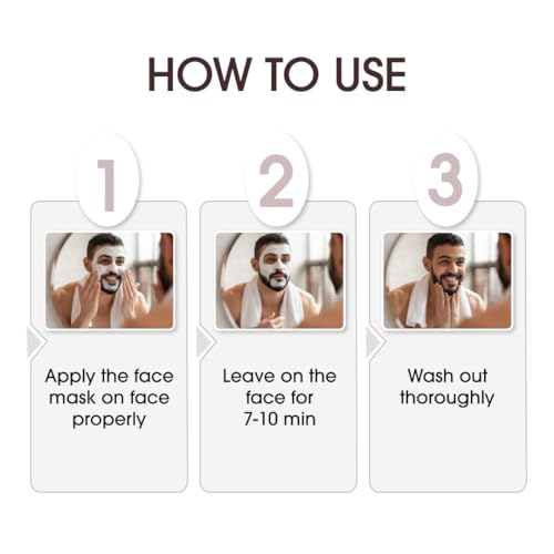 Image of Men Enzyme De-Tan Pack For Face & Body (300g) Lets try 100% result