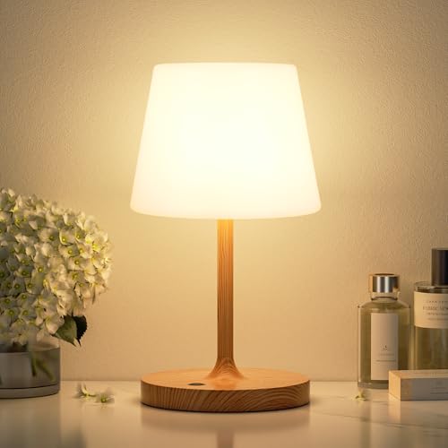 Kakanuo Cordless Shower Lamp Waterproof, Cordless Lamp with 4000mAh Battery, Rechargeable Table Lamp, Touch Dimmable Desk Light for Outdoor, Kitchen, Bathroom, Camping, Patio, IP54 by Kakanuo - Image 2
