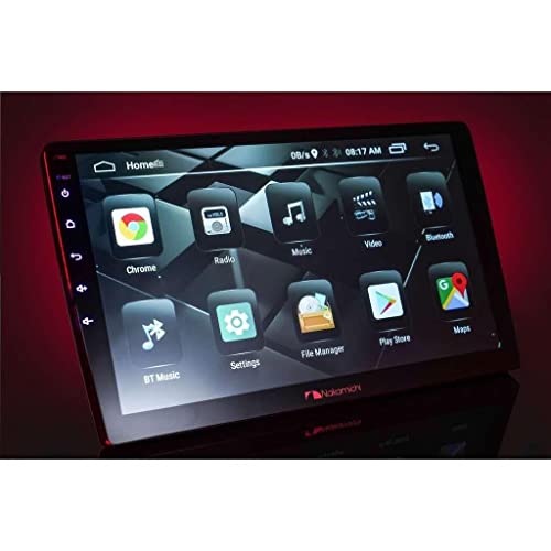 Image of NAKAMICHI NAM 5510 A9Z 9 inch Inch (4GB RAM+64 Flash Storage) Car Android Stereo || Wireless Apple CarPlay /Android Auto Via ZLINK App || 4G SIM Compatible with 360 Degree Camera Support