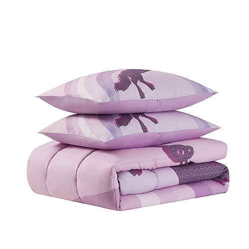Image of Kids Bedding Set Bed in a Bag for Boys and Girls Toddlers Printed Sheet Set and Comforter, Full, Unicorn Forever