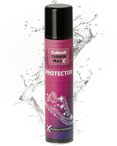 Collonil Carbon MaxX Protector - Membran-Technologie für Xtra Schutz - Imprägnierspray schützt vor Nässe & Schmutz - Imprägnierspray Schuhe - Sneaker Cleaner - Schuhpflege - Made in Germany - 200 ml