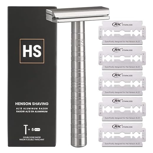 Can you put disposable razors in your hand luggage Henson Safety Razor for Gentle Shaving