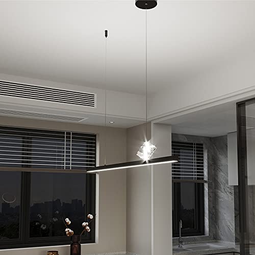 Plafonnier LED cristal moderne dimmable luminaire éclairage de plafond - 4