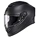 ScorpionEXO R1 Air Carbon Fiber Full Face Motorcycle Helmet with Pinlock Shield Bluetooth Ready Speaker Pockets DOT ECE Solid (Matte Black - Large)