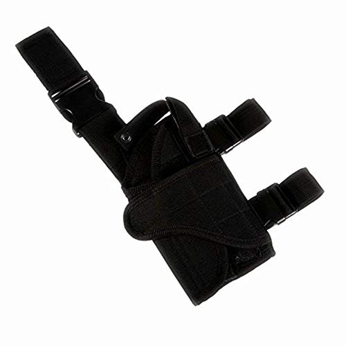 Eoocvt Tornado Tactical Leg Holster Black Adjustable Tactical Army Drop Leg Holster For Pistol Gun Drop Puttee Thigh Holder #TOP4
