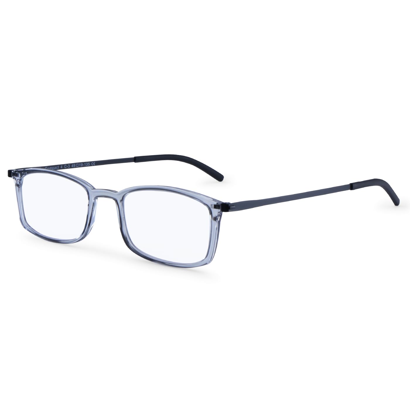 DR.HARMANN'S READING GLASSES® FLAT READERS FITTED WITH BLUE BLOCK LENS (Model: COMPACT 4)-image-8