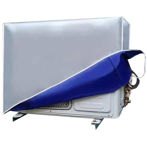 Afdekking voor buiten, waterdichte airconditioning afdekkingen beschermkap rechthoekig buiten raam AC-eenheid split airconditioning afdekking stofkap voor huis (afmetingen: 100 x 41 x 80 cm)