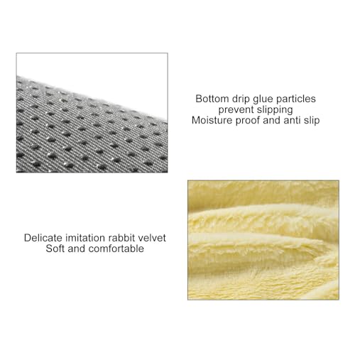 Lit pour chiot en peluche haut de gamme avec isolation thermique