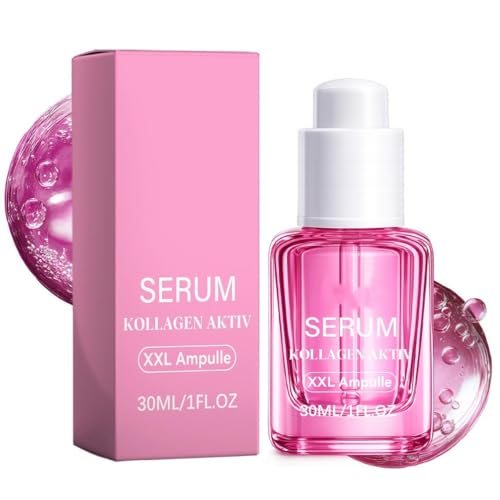 Siero anti-età al collagene attivo, 30 ml - Riduce significativamente le linee sottili, migliora la compattezza, idrata in profondità, rinfrescante e non appiccicoso, adatto per la cura quotidiana