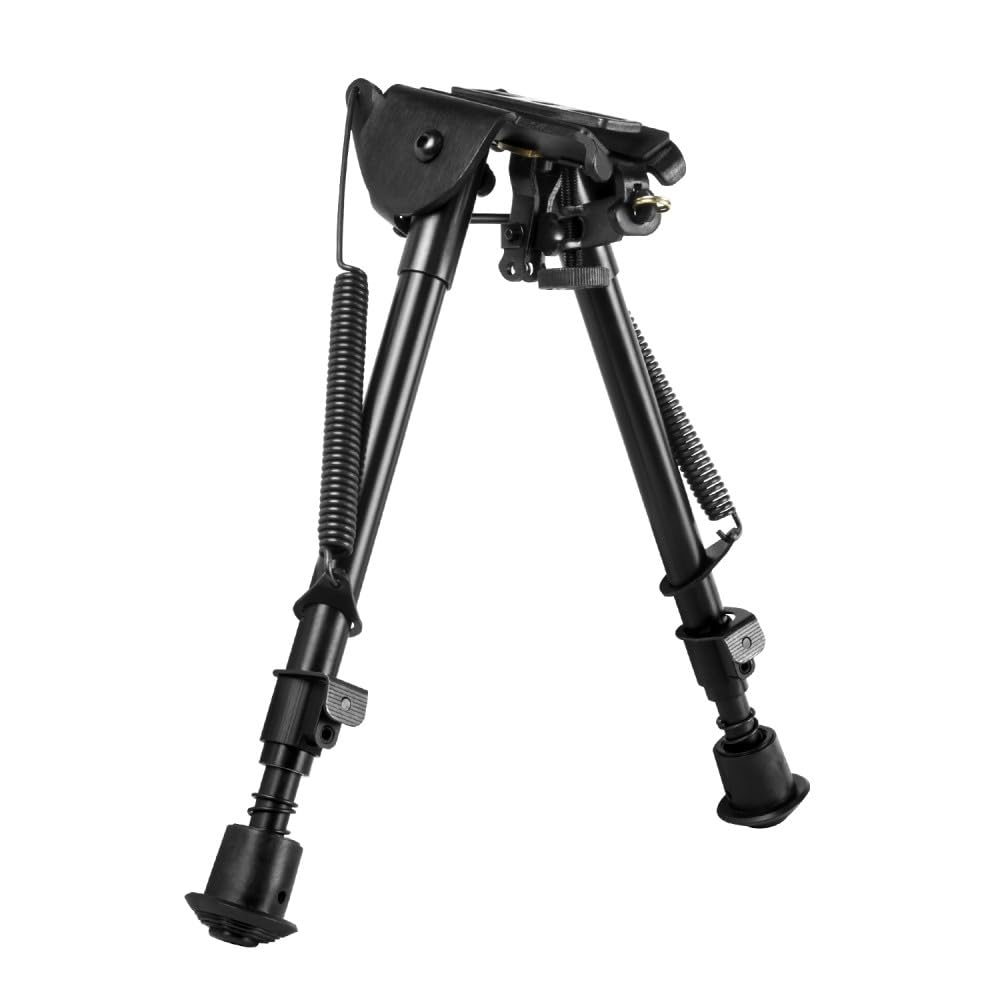 M1SURPLUS Tall Adjustable Height Bipod with Sling Stud Mount for Remington 700 783 Savage 63 93 R17 A17 A22 B17 B22 110 11 12 MKI MKII KSA Howa 1500 Chipmunk Crickett .22 Rifle