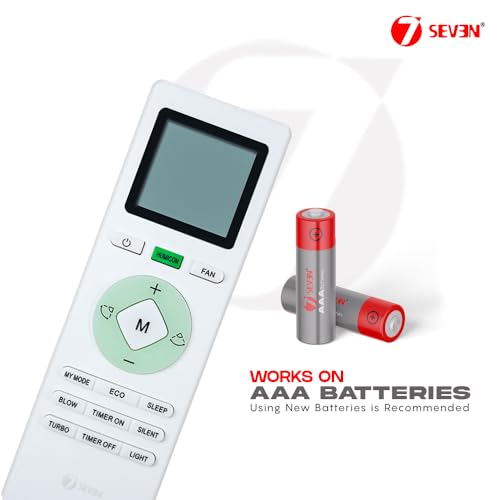 Image of 7SEVEN Compatible with Lloyd AC Remote Control Model 233A Suitable for 1 1.5 2 Ton Spilt and Window Air Conditioner - Match Keys Exactly with Existing Remote Controller