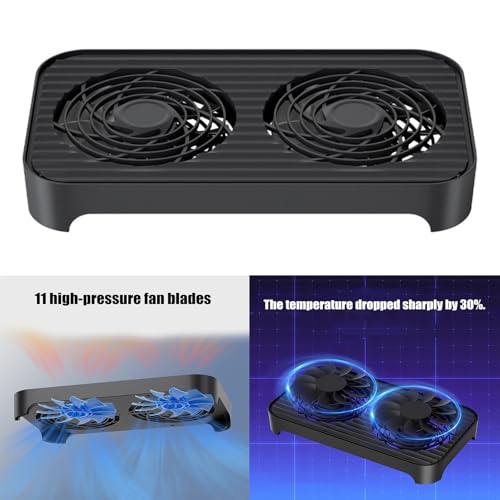 Plataforma de refrigeración contra el calor de redes con dos ventiladores de 14 cm de altura variable 2