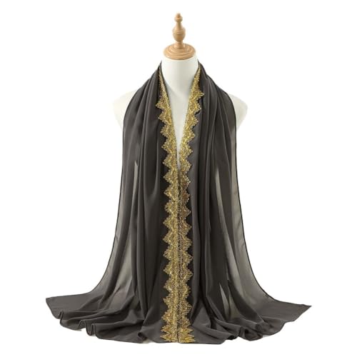 Étole protection solaire contre la chaleur foulard hijab léger 170x70