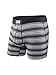 Saxx Mens Ultra Boxer Briefs Black Ombre Stripe, Medium