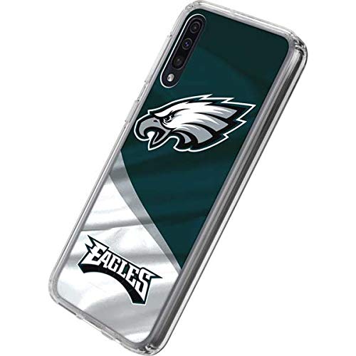 Skinit Clear Phone Case Compatible with Galaxy A50 - Officially Licensed NFL Philadelphia Eagles Design