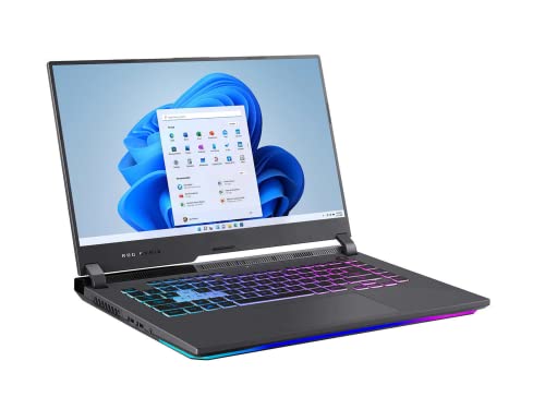 Asus 2022 Rog Strix G15 15.6'' Fhd 144Hz Gaming Laptop, Amd Ryzen 7-4800H, 64Gb Ram, 2Tb Pcie Ssd, Backlit Keyboard, Geforce Rtx 3060 Graphics, Windows 11 Home, Gray, 32Gb Usb Card #TOP1