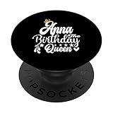 Photo Gallery anna the birthday queen - camicia da donna con scritta "happy birthday" popsockets popgrip intercambiabile Photo Gallery anna the birthday queen - camicia da donna con scritta "happy birthday" popsockets popgrip intercambiabile