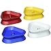 Amazon.com: 4 Piece Triangular Card Holders in Red, White, Yellow ...