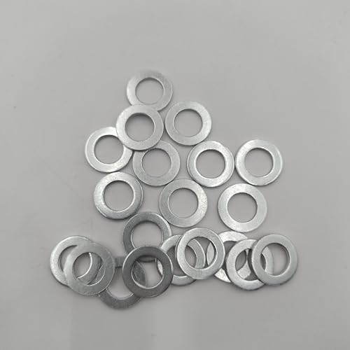 Image of (20pcs) Engine Oil Crush Washers Drain Plug Gaskets 12mm Compatible with Honda Odyssey Accord Civic CRV Acura Mdx TL 94109-12000 9410912000