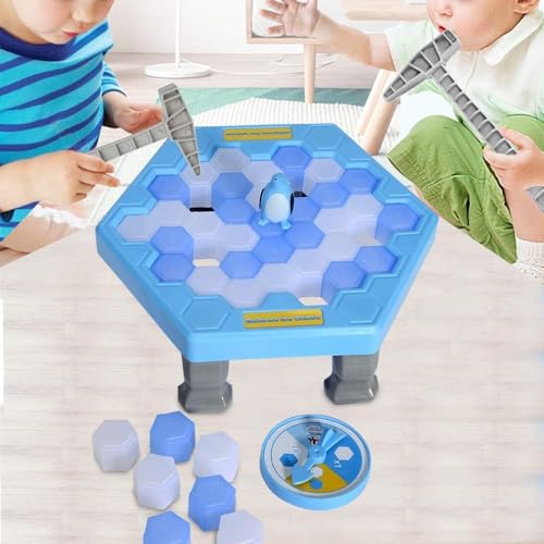 SHINETOY Ice-Block Breaking Penguin Trap Game | Tabletop Board Game for Kids, Boys & Girls | Parent-Child Intelligence Toy