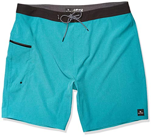 Rip Curl Men's Mirage Core Boardshorts, Turquoise, 34
